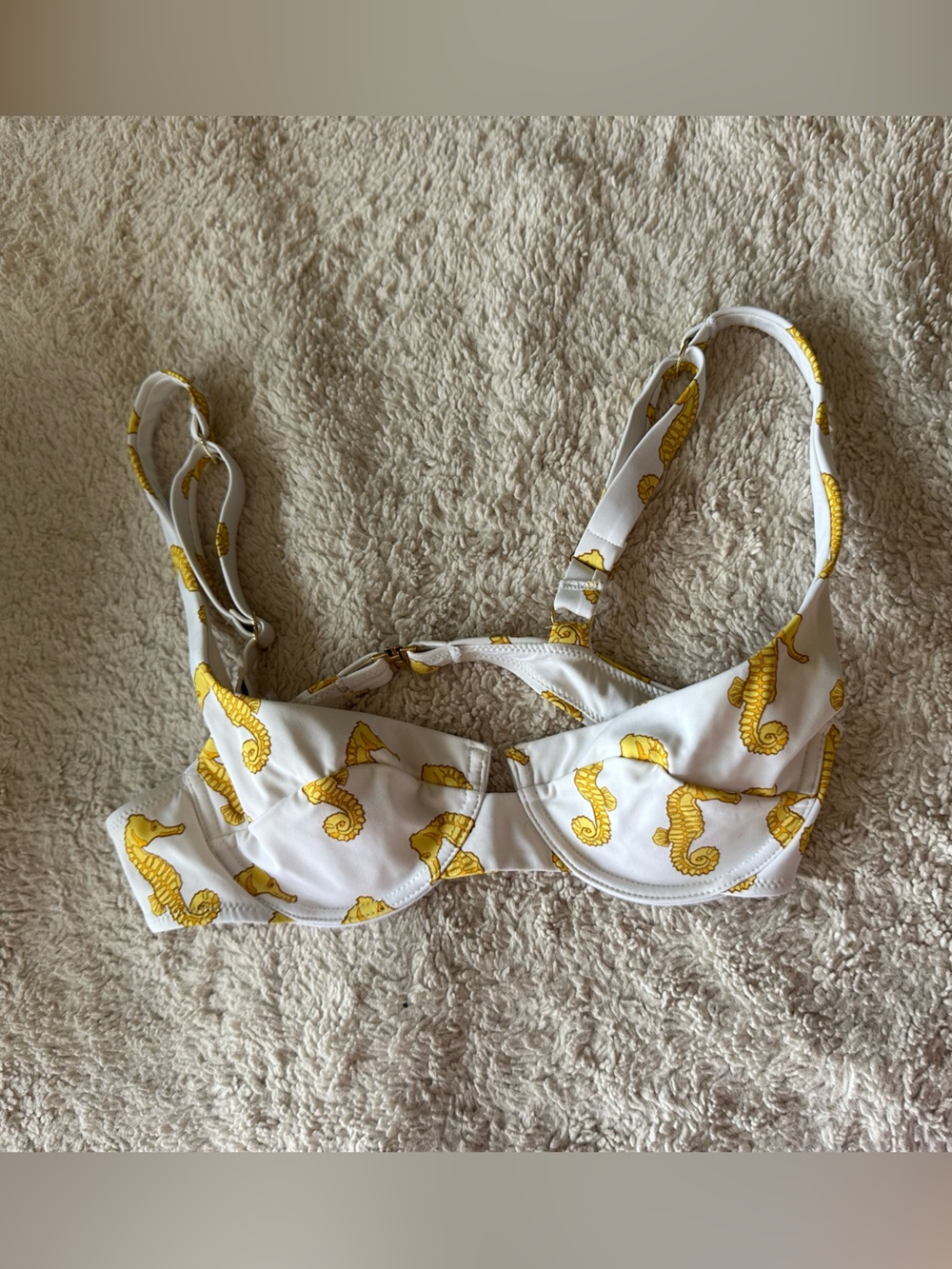 Fisch balconette XS Seahorse Bikini Top